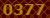 3677 code